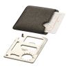 Saki 15-function pocket tool card Standard | Silver-Solid black | Not applicable | No Branding | not available | not available