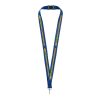 Lago lanyard with break-away closure Standard | Navy | not available | No Branding | not available | not available | not available