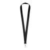 Impey lanyard with convenient hook Standard | Black | not available | No Branding | not available | not available | not available