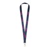Impey lanyard with convenient hook Standard | Navy | not available | No Branding | not available | not available | not available