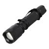 Mears 5W rechargeable tactical flashlight Standard | Solid black | No Branding | not available | not available