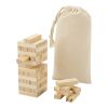 Jumble wooden toppling tower game Standard | Natural | No Branding | not available | not available | not available