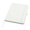 Teak A5 recycled hard cover notebook with lined pages Standard | white | No Branding | not available | not available