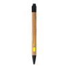 Borneo bamboo ballpoint pen Standard | Natural-Solid black | Not applicable | No Branding | not available | not available