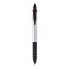 Trine 3-ink RCS recycled ballpoint pen with stylus Standard | Silver | No Branding | not available | not available