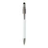 Rill RCS recycled ballpoint pen with stylus and fidget spinner (black ink) Standard | White | No Branding | not available | not available