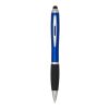 Nash RCS recycled plastic stylus ballpoint pen with coloured barrel and black grip (blue ink) Standard | Royal blue | No Branding | not available | not available
