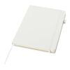 Liss A5 recycled plastic hard cover notebook White