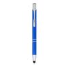 Moneta anodized aluminium click stylus ballpoint pen Standard | Royal blue | No Branding | not available | not available
