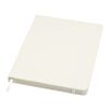Bass A5 recycled hard cover notebook with lined pages Standard | white | No Branding | not available | not available