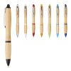Nash bamboo ballpoint pen Standard | Natural-Transparent | No Branding | not available | not available