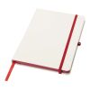 Spectrum A5 hard cover notebook with coloured edge Red