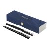 Allure ballpoint and rollerball pen set Standard | Solid black | No Branding | not available | not available