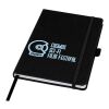 Honua A5 recycled notebook with recycled PET cover Standard | Solid black | Not applicable | No Branding | not available | not available | not available