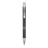 Moneta recycled aluminium ballpoint pen Standard | Solid black | No Branding | not available | not available