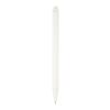 Chartik monochromatic recycled paper ballpoint pen with matte finish Standard | White | Not applicable | No Branding | not available | not available