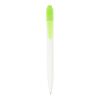 Thalaasa duo-tone eco-friendly pen Standard | Transparent green-White | not available | No Branding | not available | not available