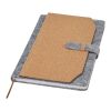 Viviana A5 recycled felt and cork notebook Standard | Natural | No Branding | not available | not available | not available