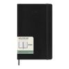 Moleskine soft cover 12 month weekly L planner Standard | Solid black | No Branding | not available | not available