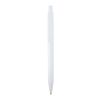 Unica recycled plastic ballpoint pen (black ink) Standard | White | No Branding | not available | not available