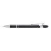 Kish ballpoint pen with silver finish (blue ink) Standard | Black | No Branding | not available | not available