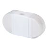 Velvi pencil sharpener with eraser  Standard | white | No Branding | not available | not available
