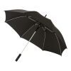 Stark 23" windproof auto open umbrella Standard | White-Solid black | No Branding | not available | not available | not available