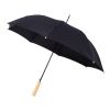 Alina 23" auto open recycled PET umbrella Standard | Solid black | No Branding | not available | not available | not available