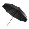 Romee 30'' windproof recycled PET golf umbrella Standard | Black | Not applicable | No Branding | not available | not available | not available