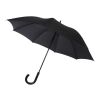 Fontana 23" auto open umbrella with carbon look and crooked handle Standard | Solid black | No Branding | not available | not available | not available