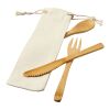 Celuk bamboo cutlery set Standard | Natural | No Branding | not available | not available | not available