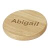 Scoll wooden coaster with bottle opener Standard | Natural | No Branding | not available | not available
