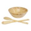 Argulls bamboo salad bowl and tools Standard | Natural | No Branding | not available | not available