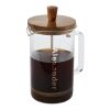 Ivorie 600 ml coffee press Standard | Transparent-Wood | No Branding | not available | not available