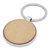 Moreno beech wood round keychain Standard | Natural | No Branding | not available | not available