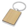 Neta bamboo rectangular keychain Standard | Natural | No Branding | not available | not available