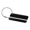 Discovery luggage tag Standard | Solid black | No Branding | not available | not available