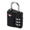 Kingsford TSA luggage lock Standard | Solid black | No Branding | not available | not available