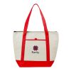 Lighthouse Cooler Tote Bag Standard | Natural-Red | not available | No Branding | not available | not available | not available