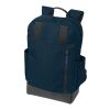 Compu 15.6" laptop backpack Standard | Navy-Solid black | No Branding | not available | not available | not available