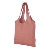 Pheebs 150 g/m² recycled cotton trendy tote bag 7L Standard | Heather red | No Branding | not available | not available | not available