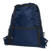 Adventure GRS recycled insulated drawstring bag 9L Standard | Deep blue | No Branding | not available | not available | not available
