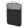Reclaim 14" GRS recycled two-tone laptop sleeve 2.5L Standard | Solid black-Heather grey | No Branding | not available | not available | not available