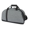 Reclaim GRS recycled two-tone sport duffel bag 21L Standard | Solid black-Heather grey | No Branding | not available | not available | not available