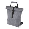 Felta GRS recycled felt roll-top bike bag 13L Standard | Grey | No Branding | not available | not available | not available