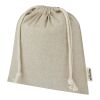 Pheebs 150 g/m² GRS recycled cotton gift bag medium 1.5L Standard | Heather natural | No Branding | not available | not available | not available