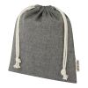 Pheebs 150 g/m² GRS recycled cotton gift bag medium 1.5L Standard | Heather black | not available | No Branding | not available | not available | not available