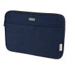 Joey 14" GRS recycled canvas laptop sleeve 2L Standard | Deep blue | No Branding | not available | not available | not available