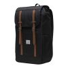 Herschel Retreat™ recycled laptop backpack 23L Solid black | not available | No Branding | not available | not available