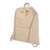 Bear GRS recycled sherpa drawstring backpack 9L Natural | No Branding | not available | not available